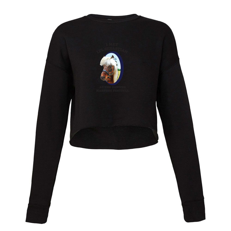 Lil Sebastian - Parks And Recreation Cropped Sweater by cm-arts | Artistshot