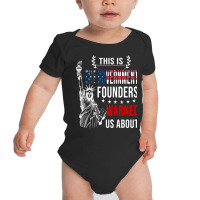 This Is The Government Our Founders Warned Us About  Funny S Classic Baby Bodysuit | Artistshot