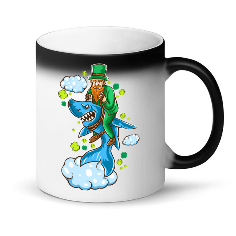 Shark St Patricks Day, Shark St Patricks Day Vintage, Shark St Patrick Magic Mug | Artistshot