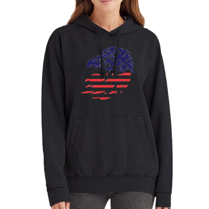 Patriotic Eagle, Patriotic Eagle Vintage, Patriotic Eagle Art, Patriot Vintage Hoodie by cm-arts | Artistshot