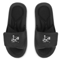 Lost Quotes Slide Sandal | Artistshot