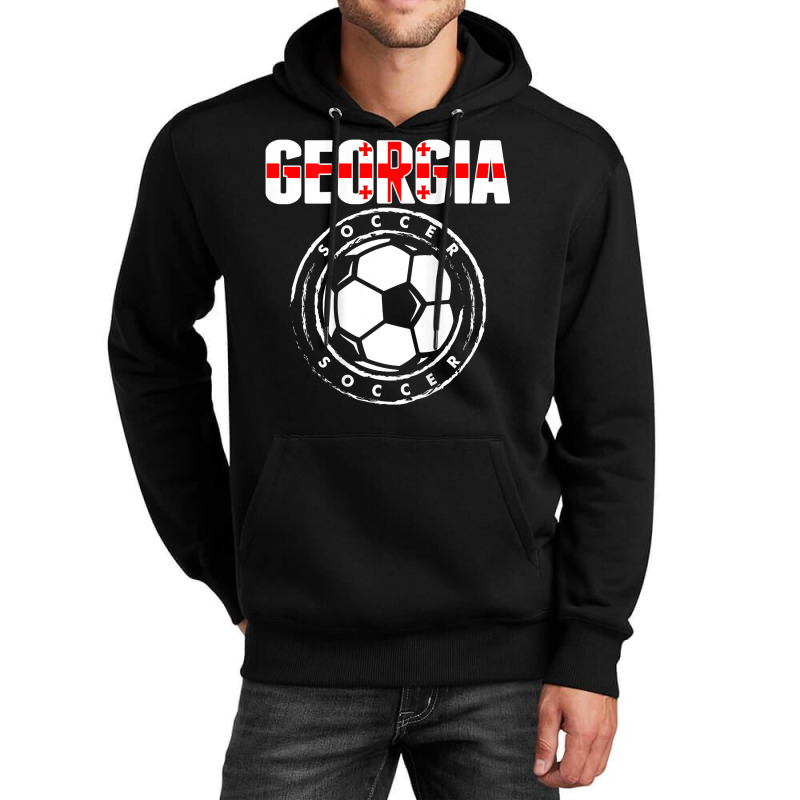 Georgia Soccer Lovers Jersey Support Georgian Football Team T Shirt Unisex Hoodie by cluniepfa | Artistshot