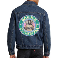 Badger Cuticle Care, Badger Cuticle Care Vintage, Badger Cuticle Care  Men Denim Jacket | Artistshot