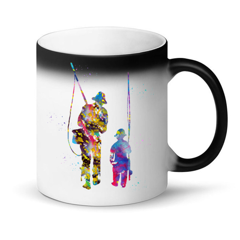 Father And Son Fishing, Father And Son Fishing Vintage, Father And Son Magic Mug | Artistshot