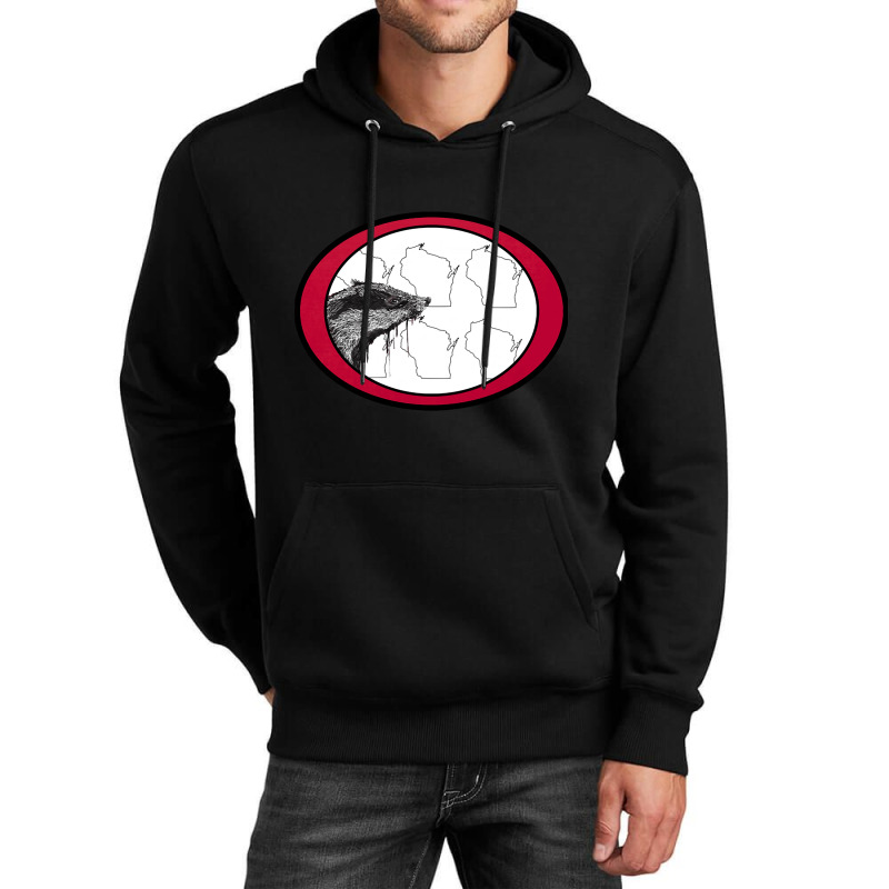 Badger  Of Wisconsin State, Badger  Of Wisconsin State Vintage, Badger Unisex Hoodie by SHUTREI55 | Artistshot