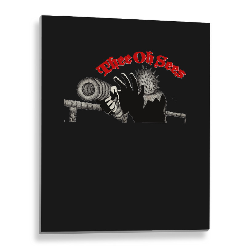 Thee Oh Sees Metal Print Vertical | Artistshot