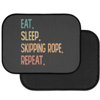 Eat Sleep Skipping Rope Repeat Rear Car Mat | Artistshot