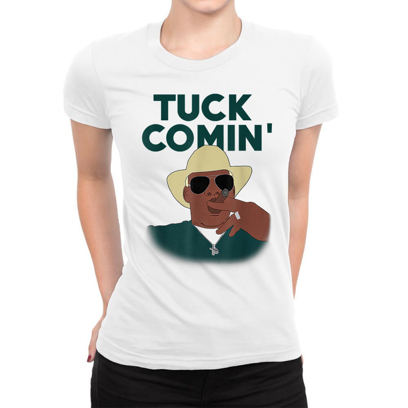 Tuck Comin' Premium T Shirt Ladies Fitted T-Shirt by cm-arts | Artistshot