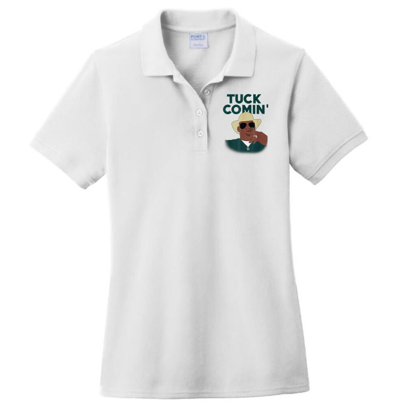 Tuck Comin' Premium T Shirt Ladies Polo Shirt by cm-arts | Artistshot