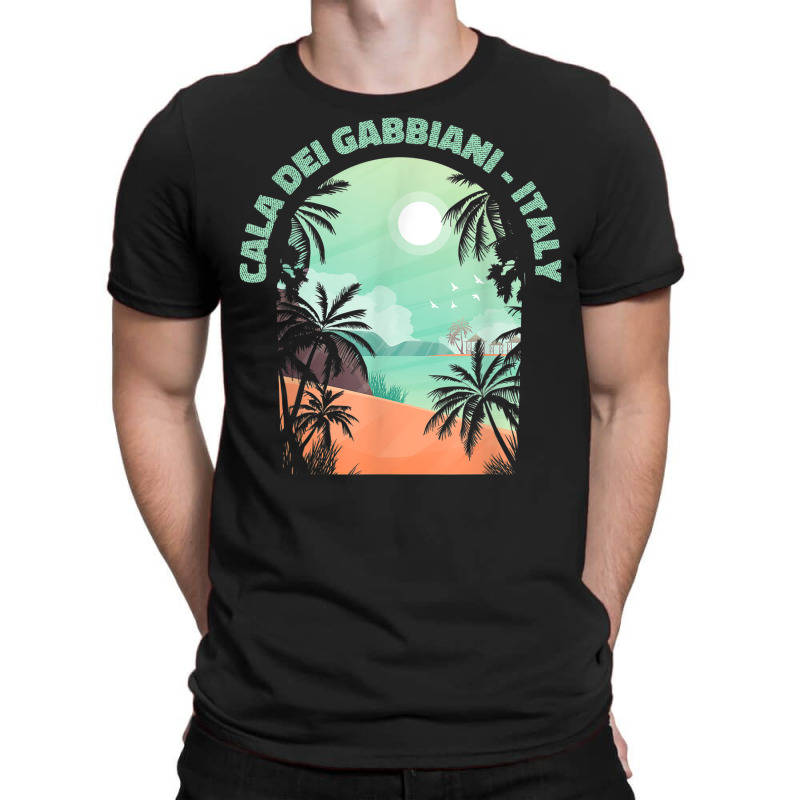 Cala Dei Gabbiani Souvenir   Italy Reminder T-shirt | Artistshot