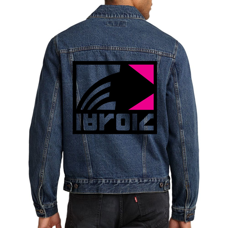 Zink Layered Ls Tee Sticker Men Denim Jacket | Artistshot