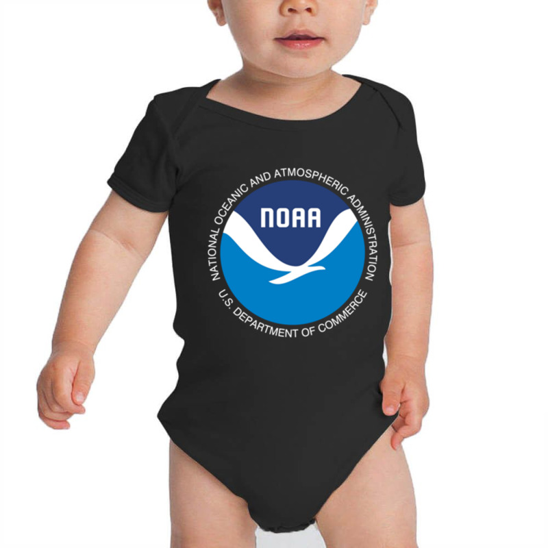 Noaa National Oceanic And Atmospheric Administration Long Sleeve T Shi Baby Bodysuit by cm-arts | Artistshot