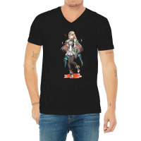 Mythra V-neck Tee | Artistshot