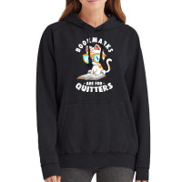 Bookmarks Are For Quitters Cute Nerdy Kitty Bookworm Gift T Shirt Vintage Hoodie | Artistshot