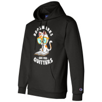 Bookmarks Are For Quitters Cute Nerdy Kitty Bookworm Gift T Shirt Champion Hoodie | Artistshot