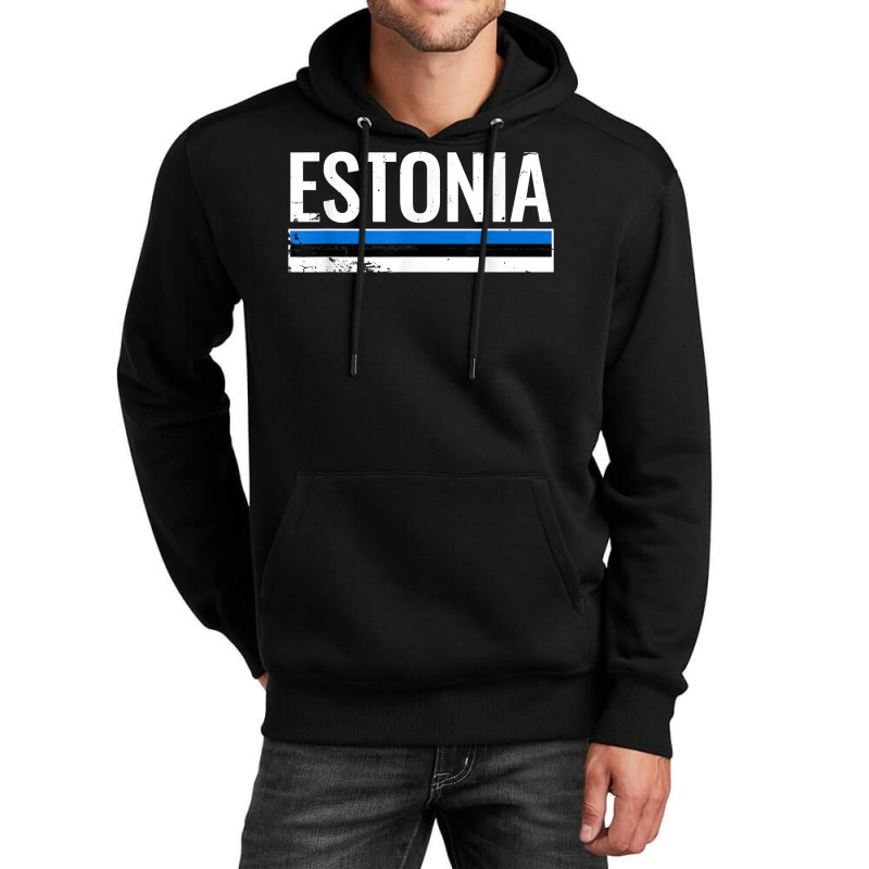 Estonia Proud Estonian Flag T Shirt Unisex Hoodie | Artistshot