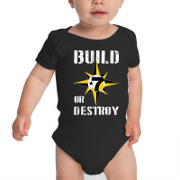 Build Or Destroy Mathematics Allah 5 Percent Godbody Nge God T Shirt Baby Bodysuit | Artistshot