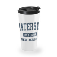 Paterson New Jersey Nj Vintage Athletic Sports Design Tank Top Travel Mug | Artistshot