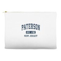 Paterson New Jersey Nj Vintage Athletic Sports Design Tank Top Accessory Pouches | Artistshot