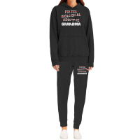 Biological Adoptive Foster Grandma Adoption Family Gift Hoodie & Jogger Set | Artistshot