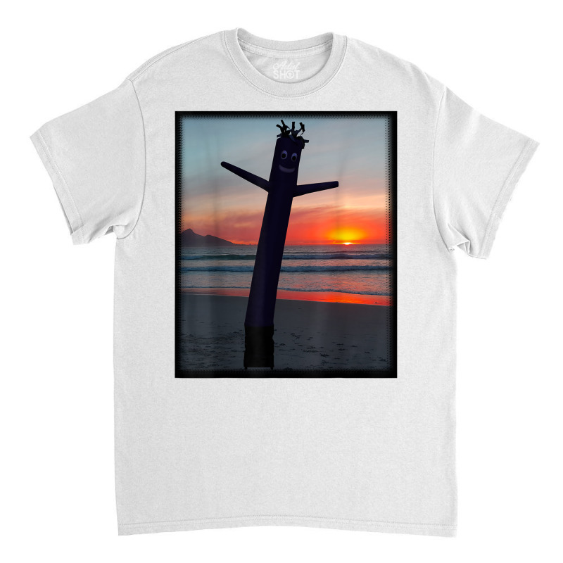 Sunset Wacky Waving Inflatable Tube Man Air Dancer Classic T-shirt by cm-arts | Artistshot