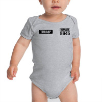 Trump Prison Jumpsuit Funny Halloween Trump Costume Baby Bodysuit | Artistshot