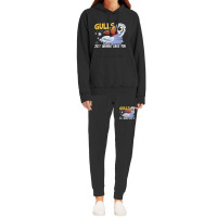 Gulls Just Wanna Have Fun Bird Whisperer Seabird Seagull Tank Top Hoodie & Jogger Set | Artistshot