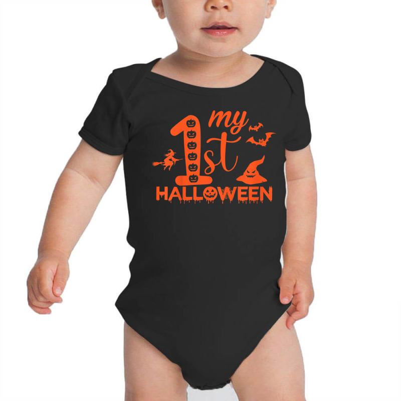 Kids Funny My First Halloween Matching Family Halloween Costume Baby Bodysuit | Artistshot