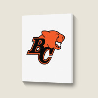 Bc Lions Portrait Canvas Print | Artistshot