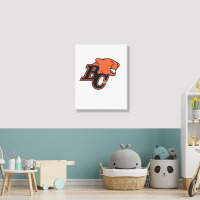 Bc Lions Portrait Canvas Print | Artistshot