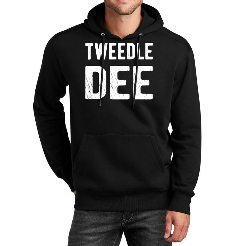 Tweedle Dee Matching Couple Halloween Costume  Copy Unisex Hoodie | Artistshot