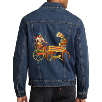 Ramesses Ii On An Egyptian Chariot Tank Top Men Denim Jacket | Artistshot