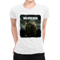 The Walking Dead Daryl And Carol Season 11 Pullover Hoodie Ladies Fitted T-shirt | Artistshot