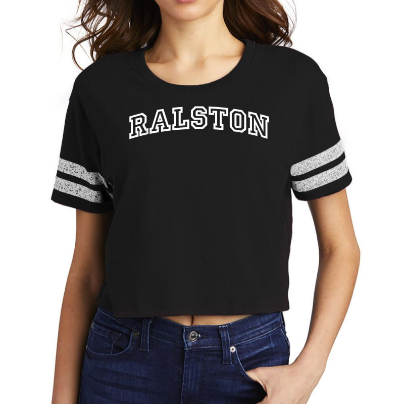 Ralston Arch Athletic College University Alumni Style T Shirt Scorecard Crop Tee by cm-arts | Artistshot