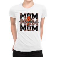 Basketball Mom Leopard Lightning Bolt Basketball Game Day T Shirt Ladies Fitted T-shirt | Artistshot