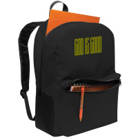 God Is Good Christian T Shirt Backpack | Artistshot