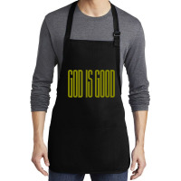 God Is Good Christian T Shirt Medium-length Apron | Artistshot