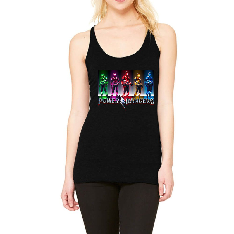 Power Rangers Racerback Tank by manisah | Artistshot