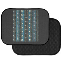 Vines-o-death----aqua- Rear Car Mat | Artistshot