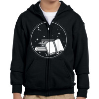 Bibliophile Bookaholic I Love Books Novel Reader Book Nerd Youth Zipper Hoodie | Artistshot