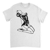 Sexy French Maid Lingerie Retro Rope Bondage Western Bdsm Tank Top Classic T-shirt | Artistshot