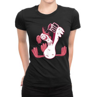 Funny Drunk Rooster For Feminist Dad Regulate Your Rooster T Shirt Ladies Fitted T-shirt | Artistshot