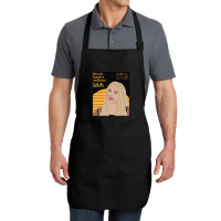 Oppenheim,let_s Get Burgers And Botox Full-length Apron | Artistshot