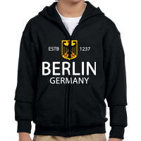 Germany Flag   Deutschland German History   Berlin Germany Long Sleeve Youth Zipper Hoodie | Artistshot