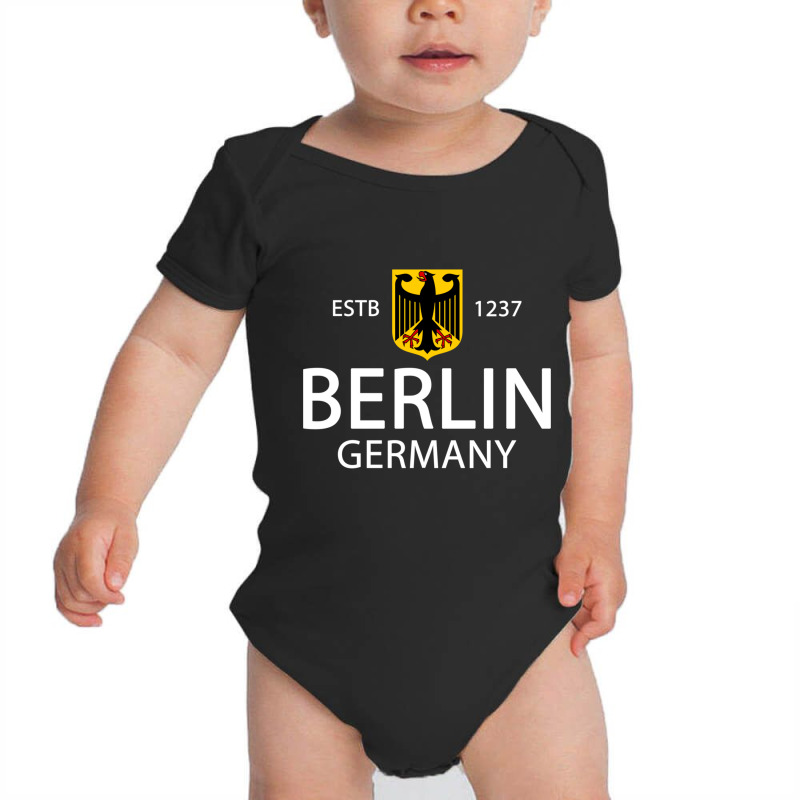 Germany Flag   Deutschland German History   Berlin Germany Long Sleeve Baby Bodysuit | Artistshot