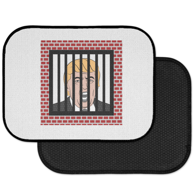 Jail Trump, Lock Trump Up, Trump In Prison, Dump Trump Long Sleeve T S Rear Car Mat | Artistshot