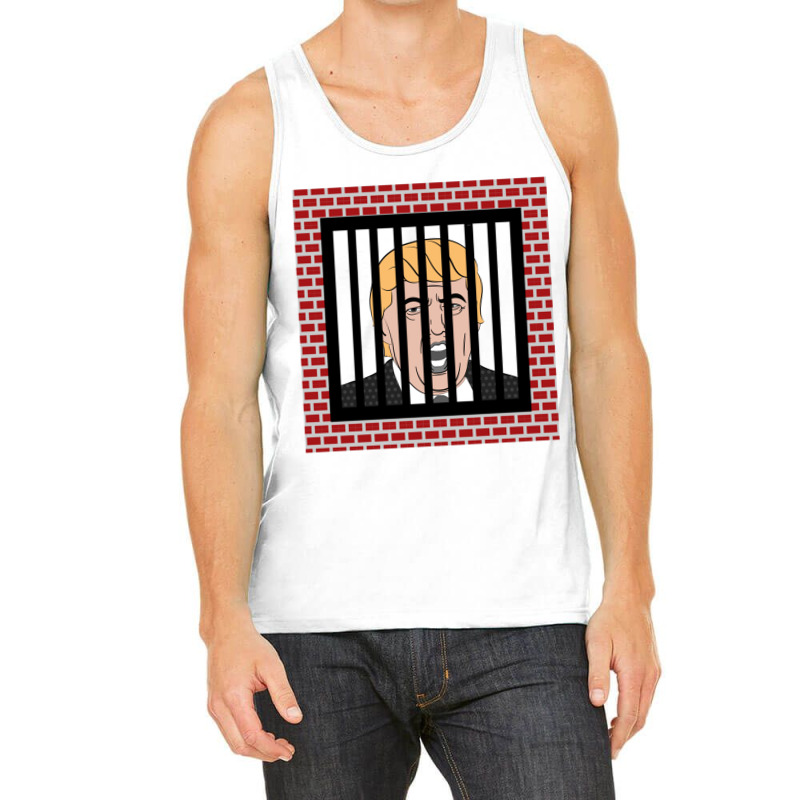 Jail Trump, Lock Trump Up, Trump In Prison, Dump Trump Long Sleeve T S Tank Top | Artistshot