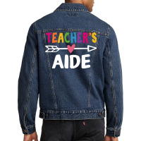 Teachers Aid T  Shirt Teacher's Aid T  Shirt Men Denim Jacket | Artistshot