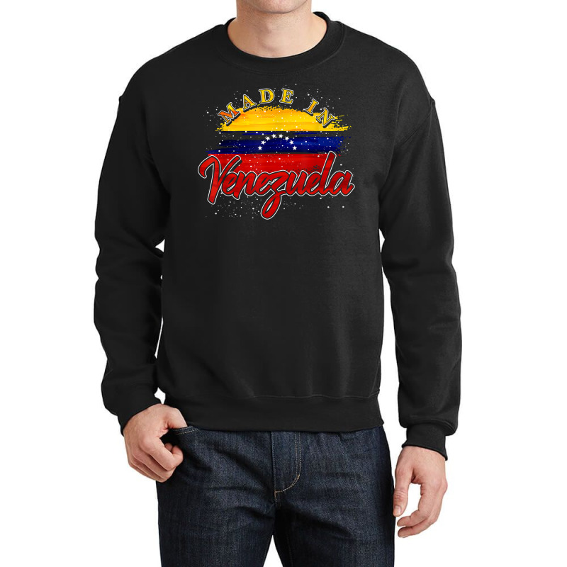 Venezuelan Flag Caracas Latino Gift Latin America Venezuela T Shirt Crewneck Sweatshirt by cm-arts | Artistshot