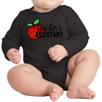 Teachers Assistant T  Shirt Teacher's Assistant T  Shirt Long Sleeve Baby Bodysuit | Artistshot